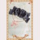 Infanta Black Big Flower Lolita Hair Clip (IN920)